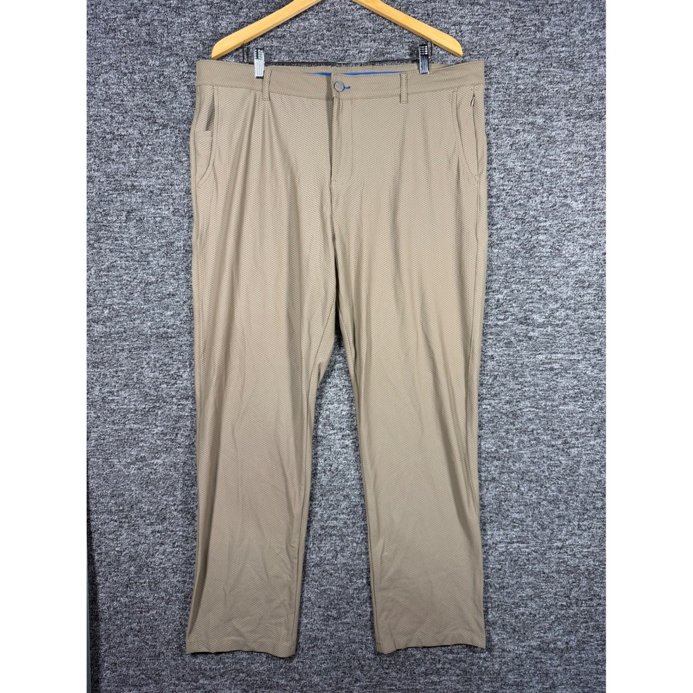 Twillory Mens Performance Pants 40x32 Khaki Tan Tailored Fit Technical Stretch